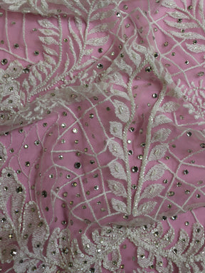 Dentelle perlée ivoire - Dorothy