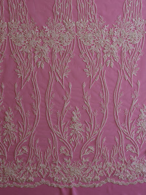 Dentelle perlée ivoire - Drusilla