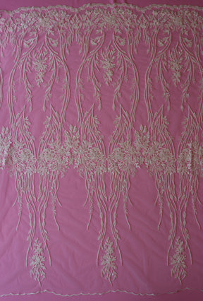 Dentelle perlée ivoire - Drusilla