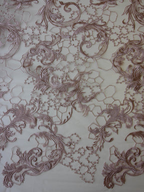 Dentelle Broderie Rose - Sortil