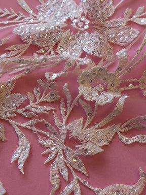 Dentelle Brodée Nude - Levi