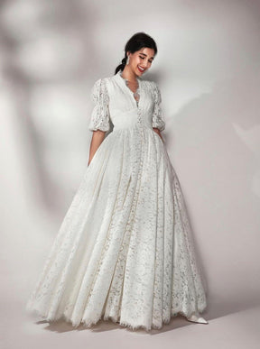 Dentelle Rachel Ivoire - Fatima