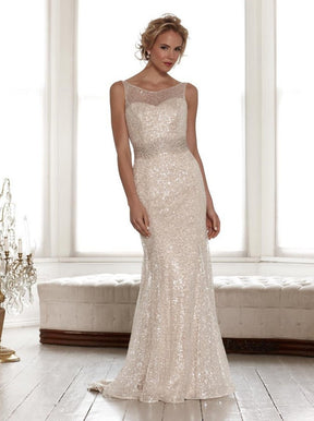 Tulle ivoire avec sequins - Flicker