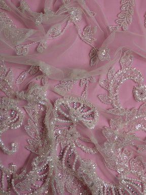 Dentelle Perlée Ivoire - Gertrude