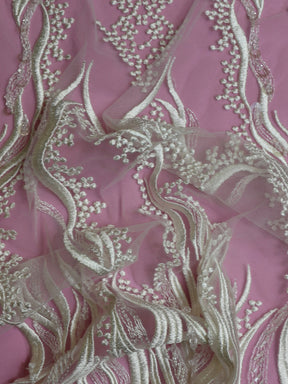 Dentelle Perlée Ivoire - Gigi