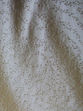 Motif a pois Jacquard ivoire - Glee