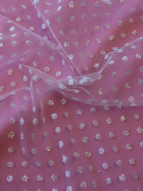 Dentelle pailletée ivoire - Tantra