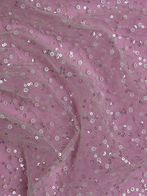 Tulle ivoire avec sequins - Graziella