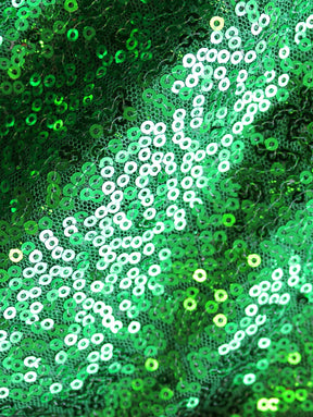Tulle à paillettes vertes - Glow