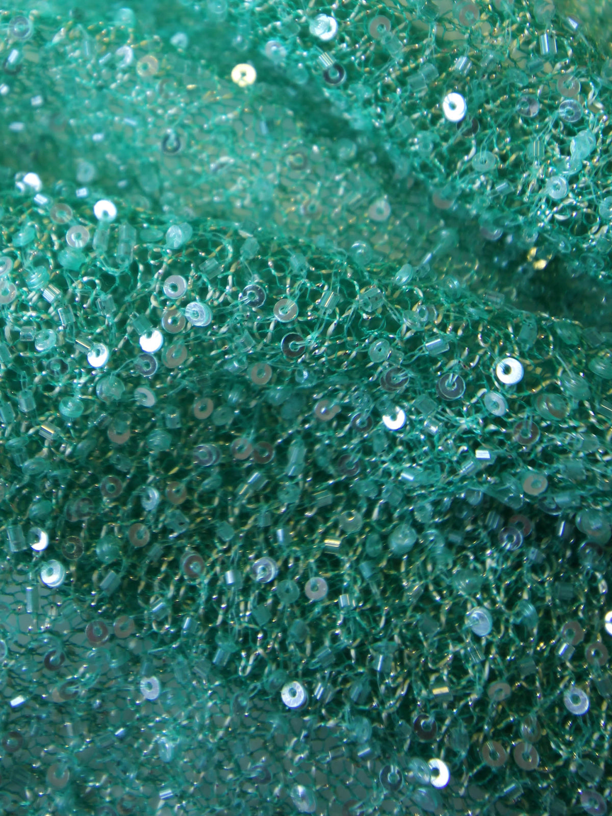 Dentelle Perlée Verte - Britte