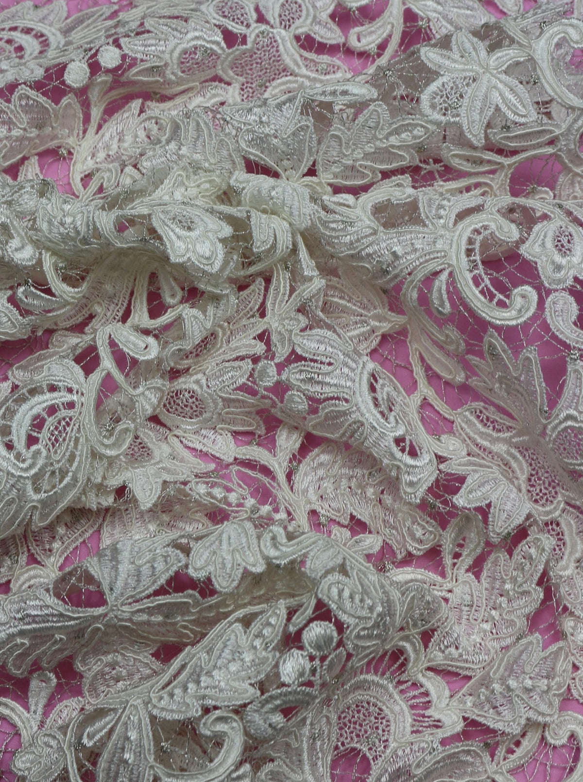 Dentelle Guipure Ivoire - Serena