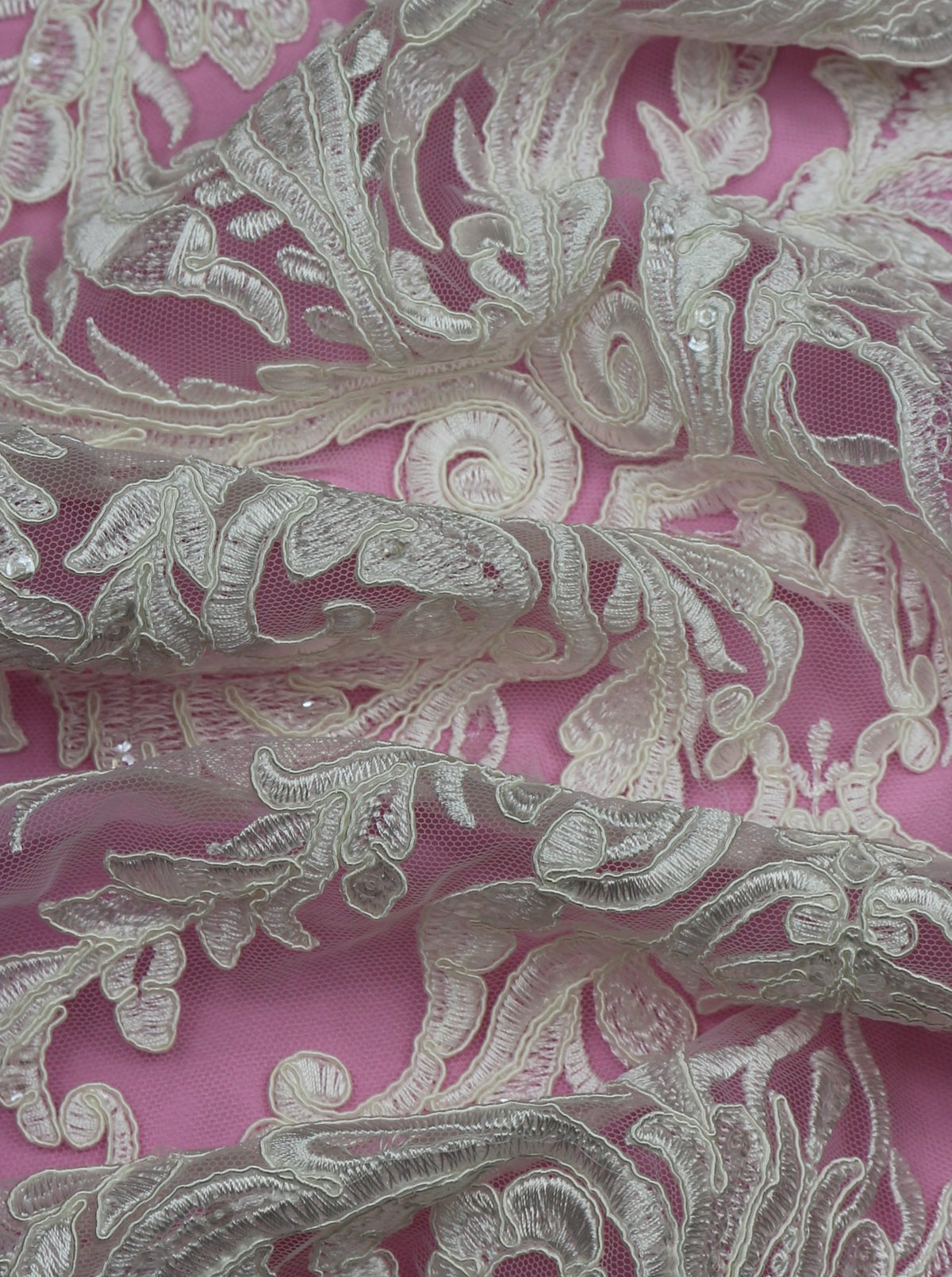 Dentelle Cordonnée Ivoire - Etienne