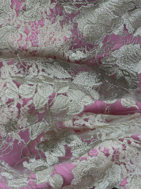 Dentelle Brodée Ivoire - Cindy