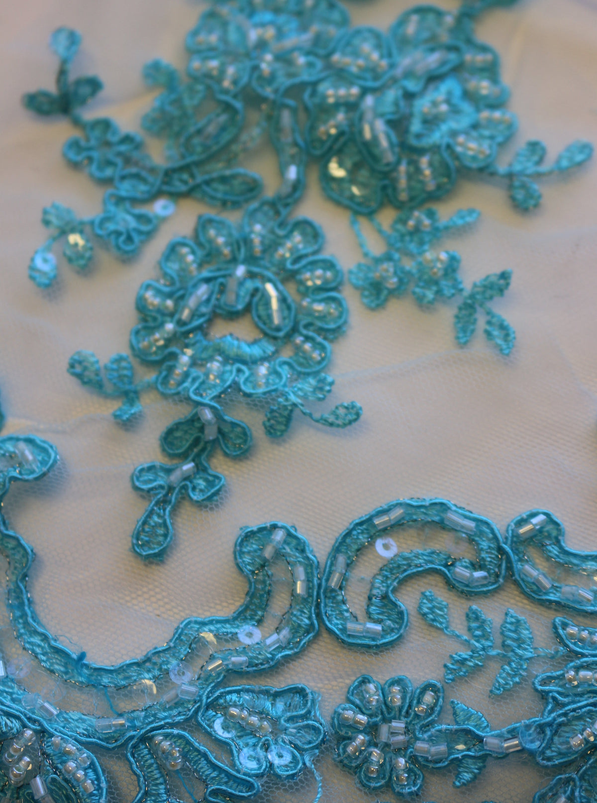 Dentelle Turquoise - Sophia.