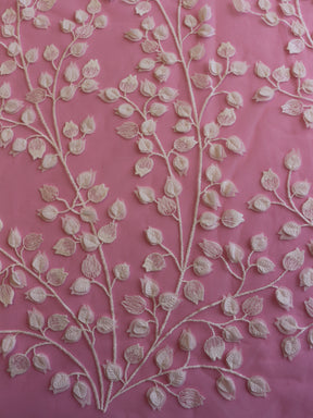 Dentelle Broderie 3D Ivoire - Dale