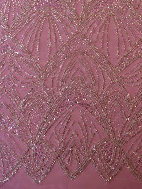 Dentelle perlée ivoire - Armazda