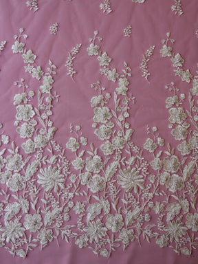 Dentelle Perlée Ivoire - Mariella