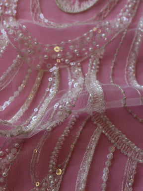 Dentelle Perlée Ivoire - Mason