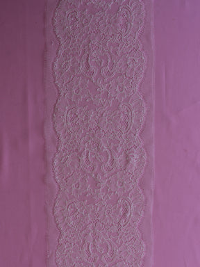 Bordure en dentelle Chantilly ivoire - Diallo