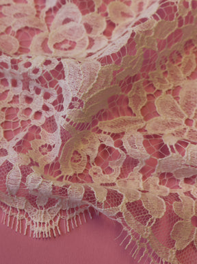 Dentelle Chantilly Eco ivoire - Berenice