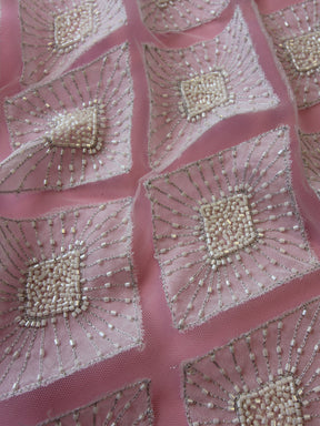 Dentelle Perlée Ivoire - Frances