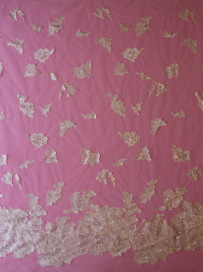 Dentelle Brodée Ivoire - Higoa