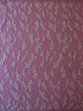 Dentelle Florale 3D Ivoire - Ludivine