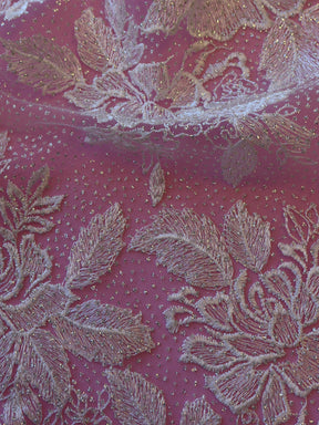 Dentelle pailletée ivoire - Mémoire