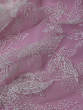 Dentelle Brodée Ivoire - Alhambra