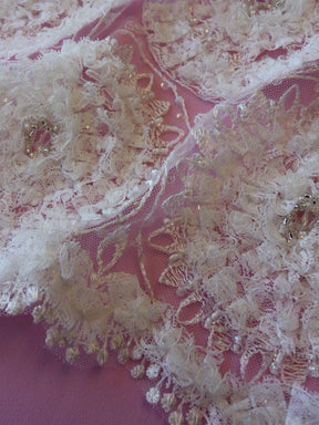 Dentelle à sequins ivoire - Whitney