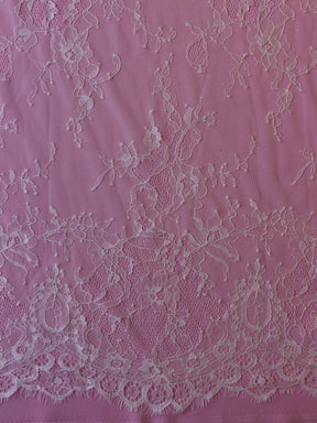 Dentelle Florale Légère Ivoire - Iona