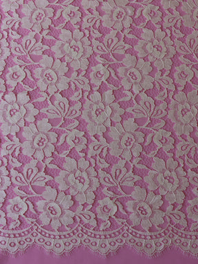 Copie de la dentelle Chantilly ivoire biologique - Kimmi