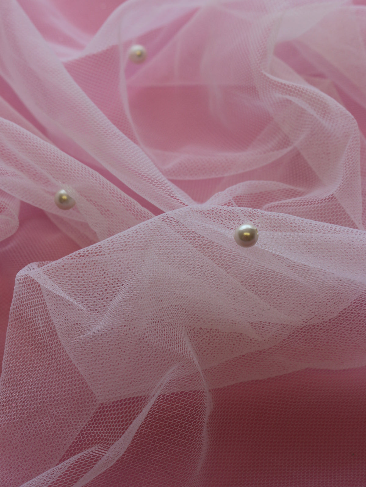 Tulle en Ivoire Diamanté - Vignette