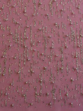 Dentelle ivoire à paillettes - Troy