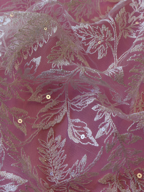 Dentelle brodée ivoire - Fosette