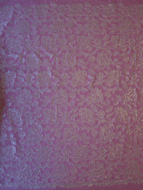 Dentelle Brodée Paillettes Ivoire - Gosia