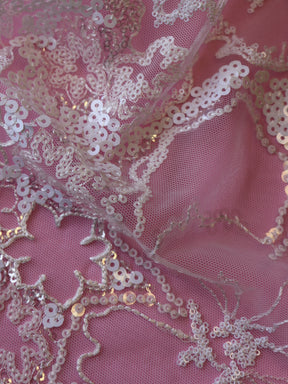 Dentelle à Paillettes Ivoire - Harlow