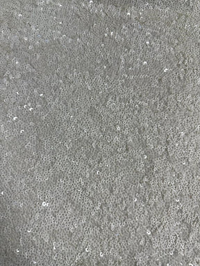 Georgette ornée de sequins ivoire - Lawrie