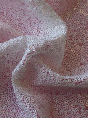 Dentelle à paillettes ivoire - Winny
