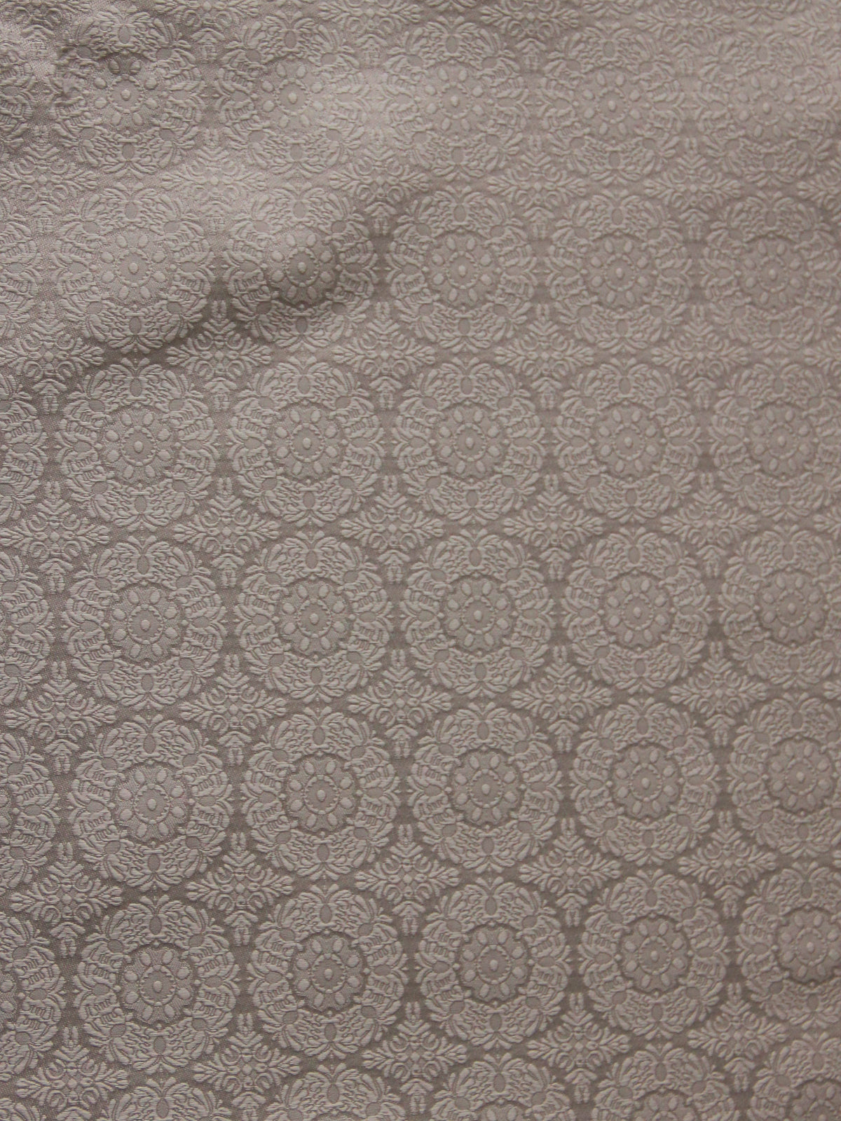 Tissu ivoire brocart en soie - Tudor