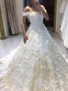 Dentelle Fleur Perlée Ivoire – Jacqueline