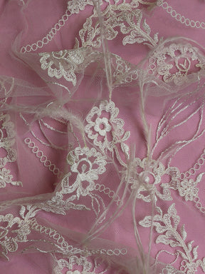 Dentelle Brodée Ivoire - Jessamine