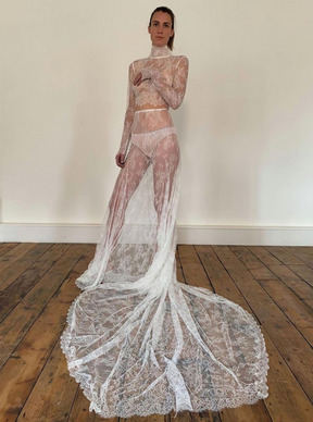 Dentelle Rachel blanche - Katherine