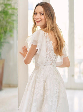Dentelle Raschel Brodée Ivoire -  Lucinda