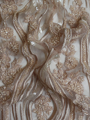 Dentelle Perlée Blush - Lorna