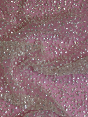 Dentelle Ivoire Pailettée - Luz