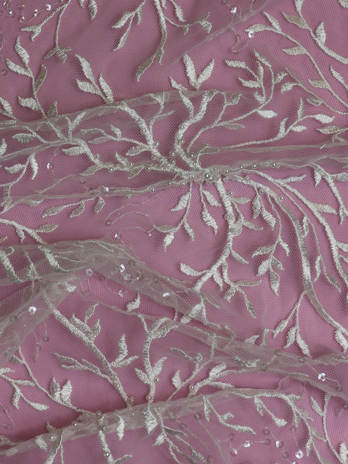 Dentelle Brodée Ivoire - Manon
