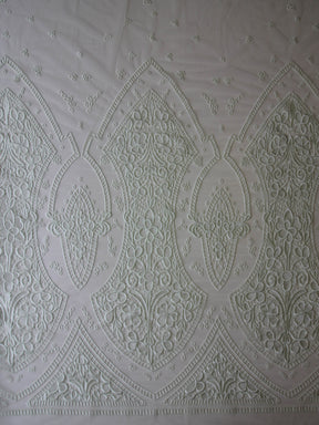 Dentelle Brodée Menthe - Nyla