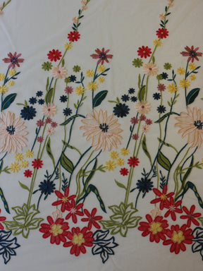 Dentelle brodée multicolore - Juanita