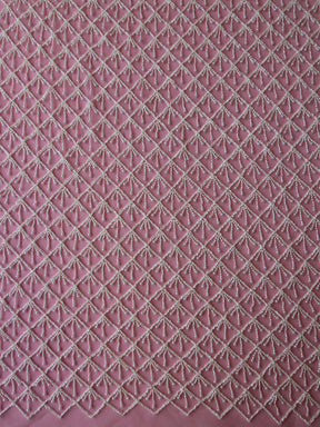 Dentelle Perlée Ivoire Pâle - Vivienne